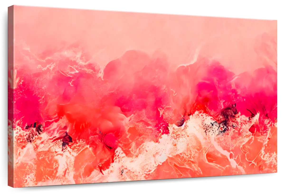 Crimson Horizon Wall Art