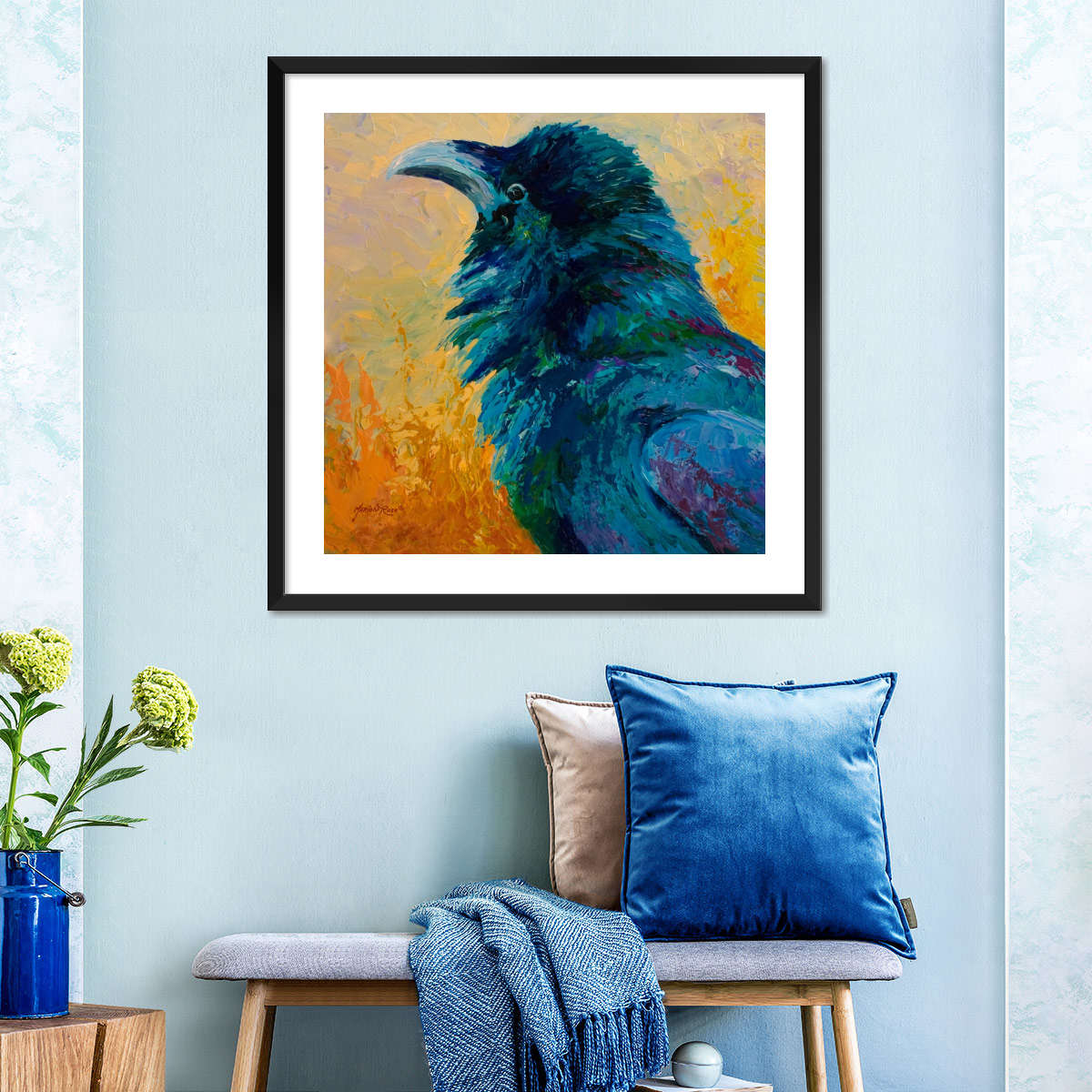 Crow Study Wall Art - Image 5