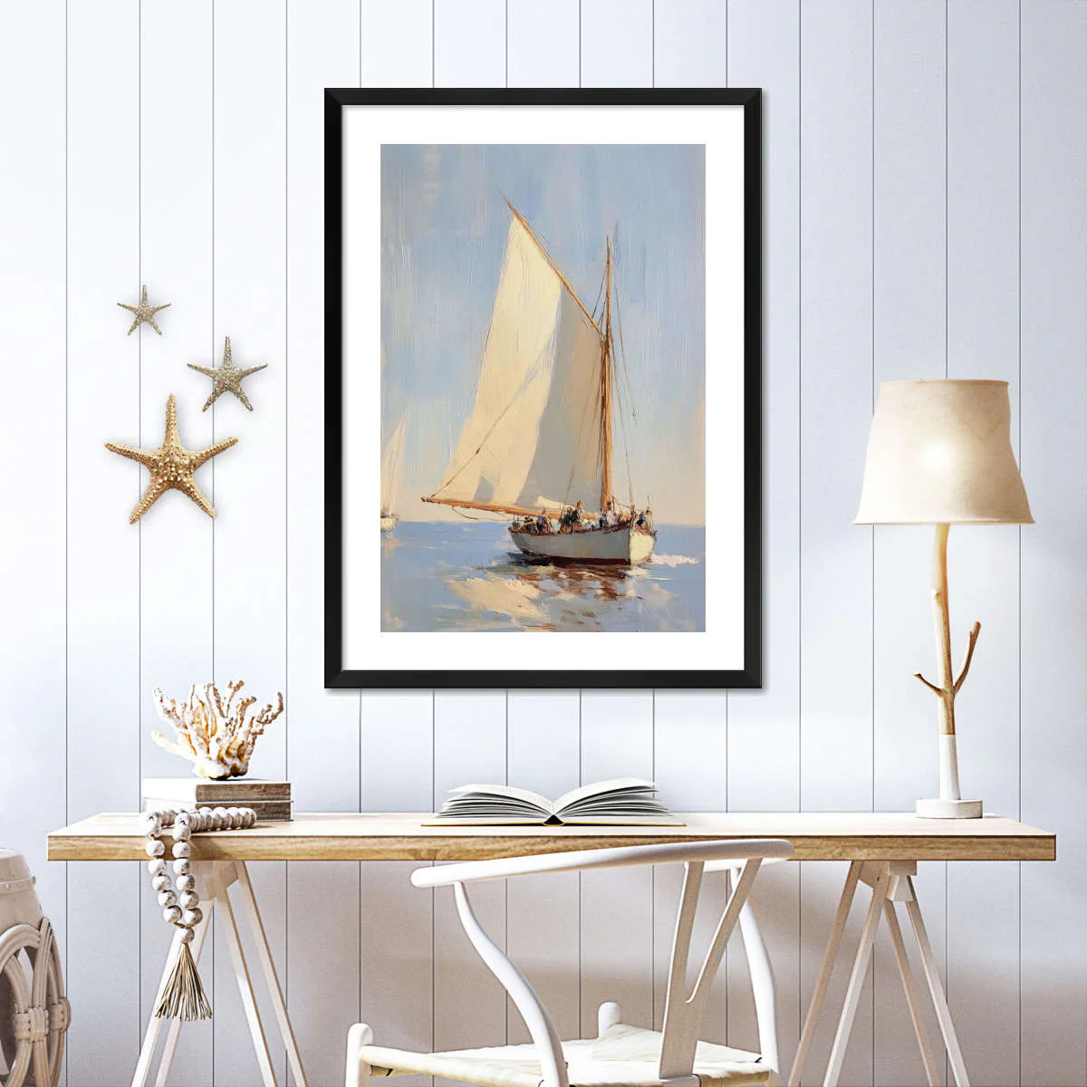 Crowded Sailboat Wall Art - Image 6