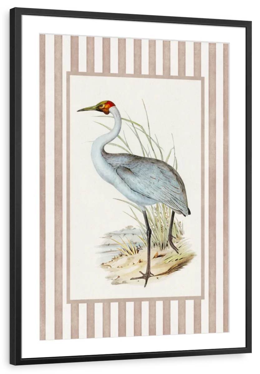 Crowned Crane Print Wall Art - Image 10
