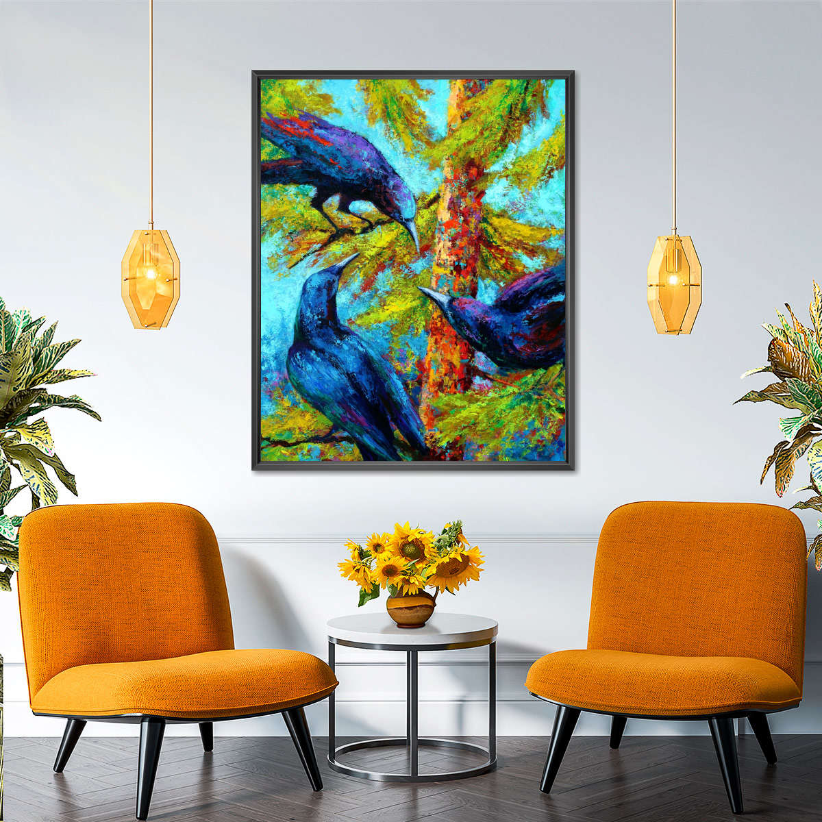 Crows V Wall Art - Image 3