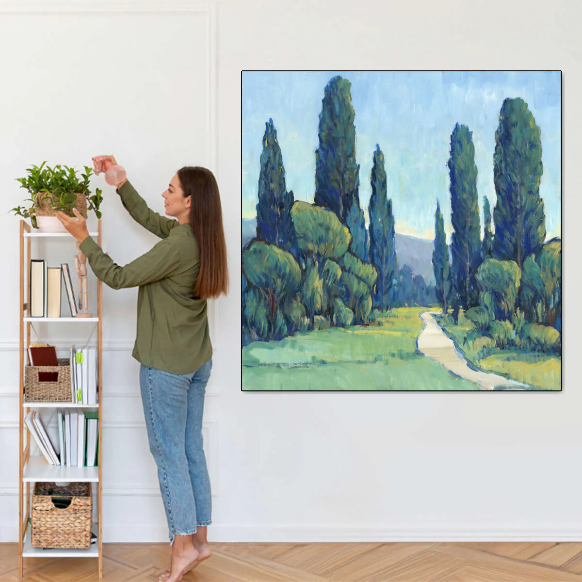 Cypress Path II Wall Art - Image 8