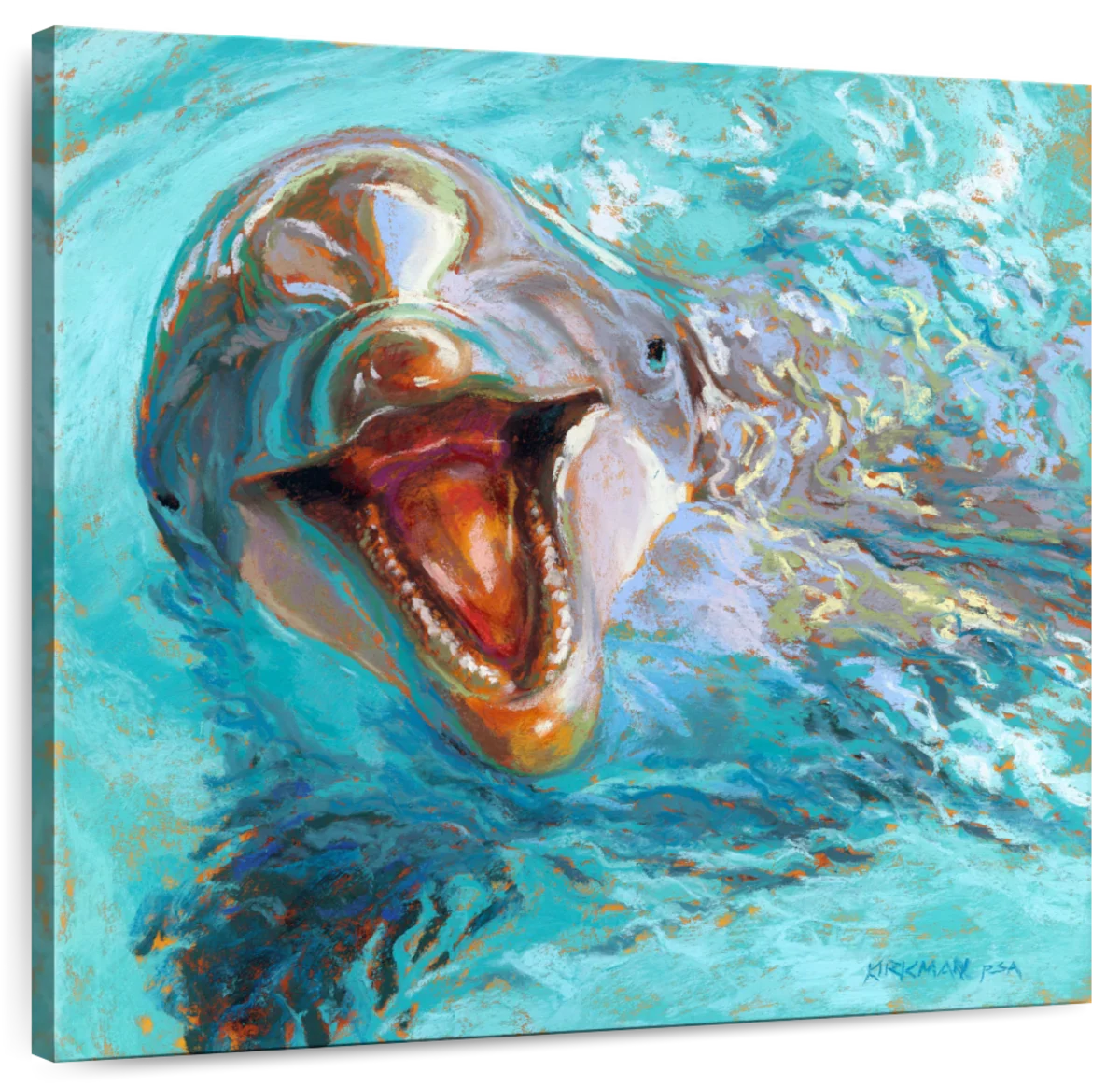 D Is For Dolphin Wall Art