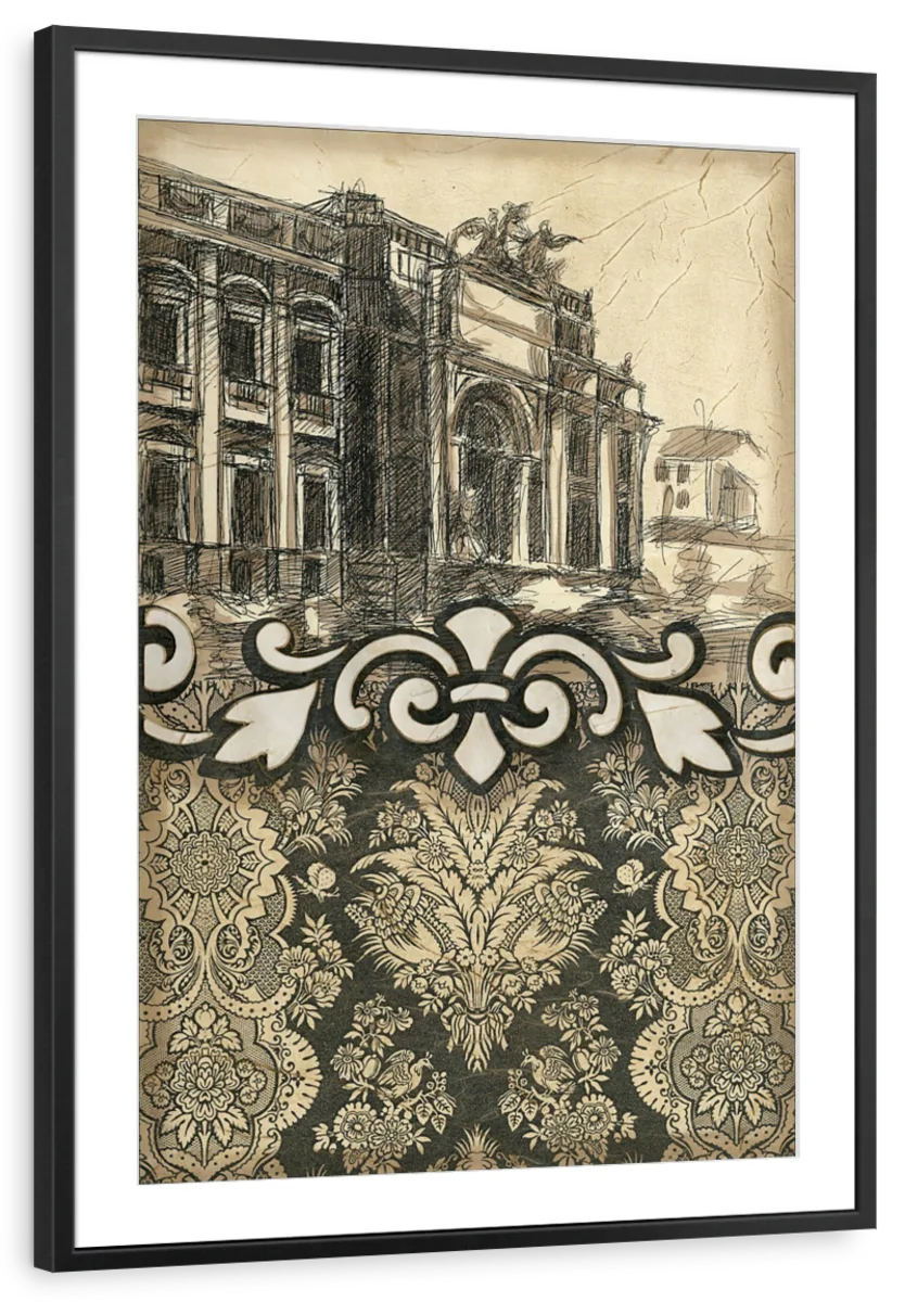Damask Composition III Wall Art - Image 10