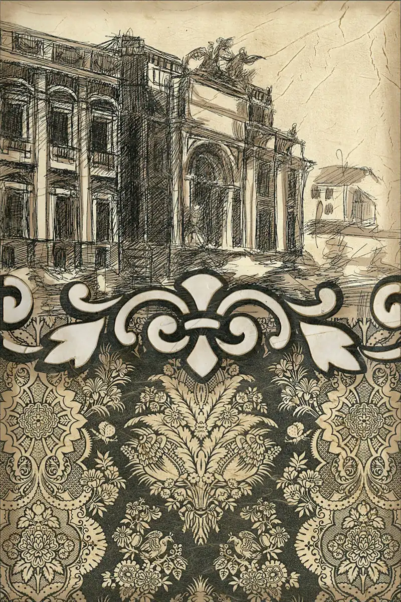 Damask Composition III Wall Art - Image 12
