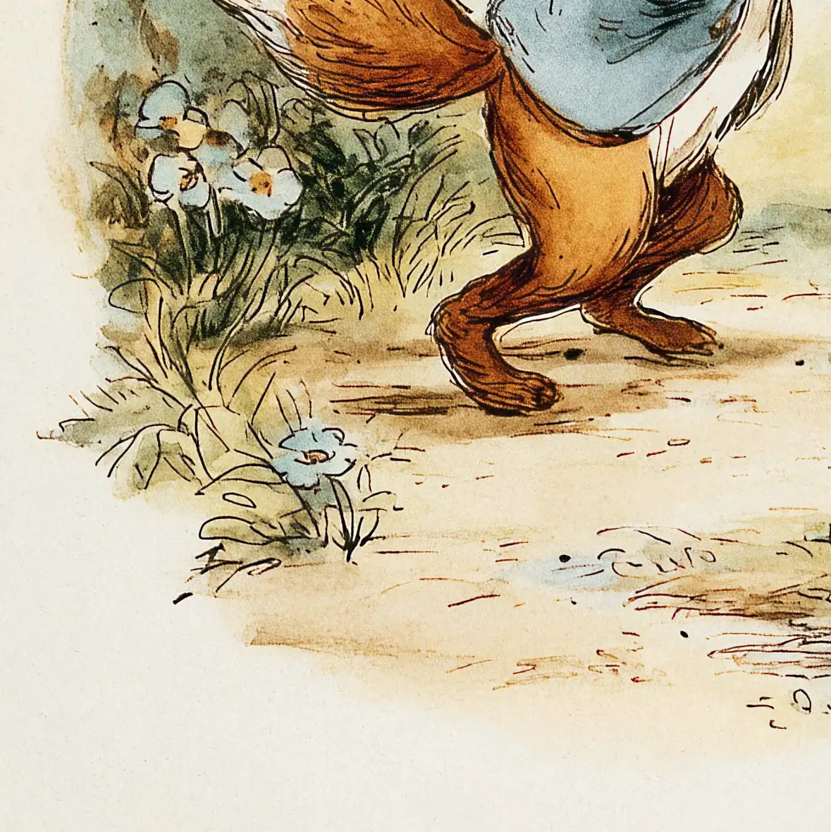 Dancing Fox Pair Wall Art - Image 16