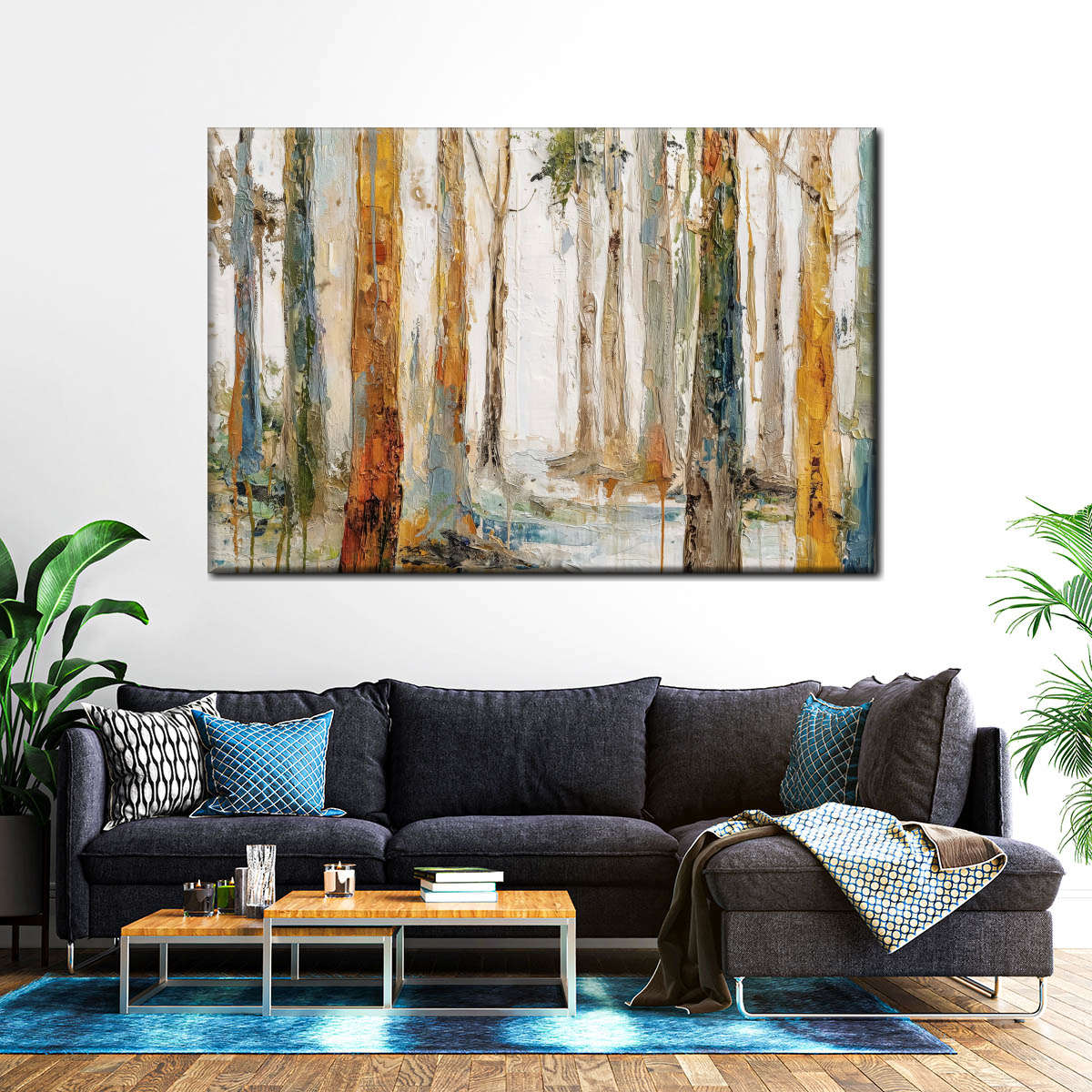 Deep Forest Landscape Wall Art - Image 3