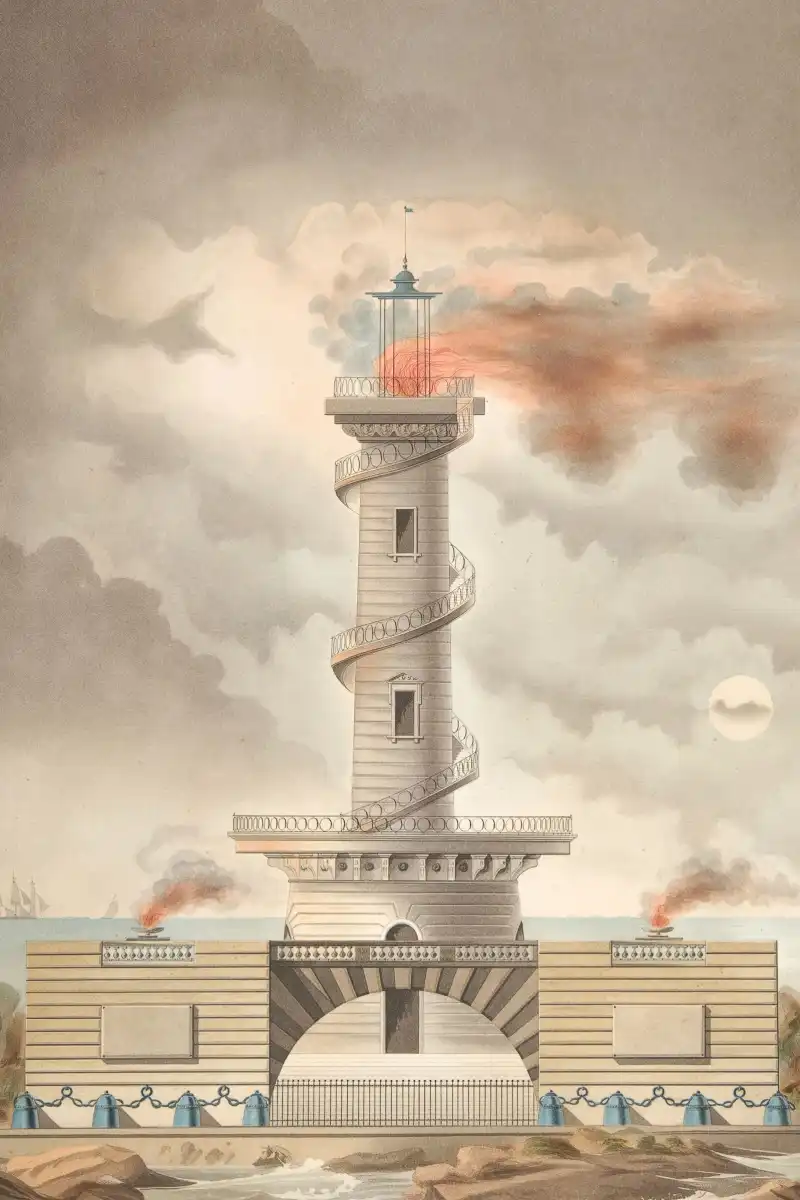Design For A Lighthouse Wall Art - Image 12