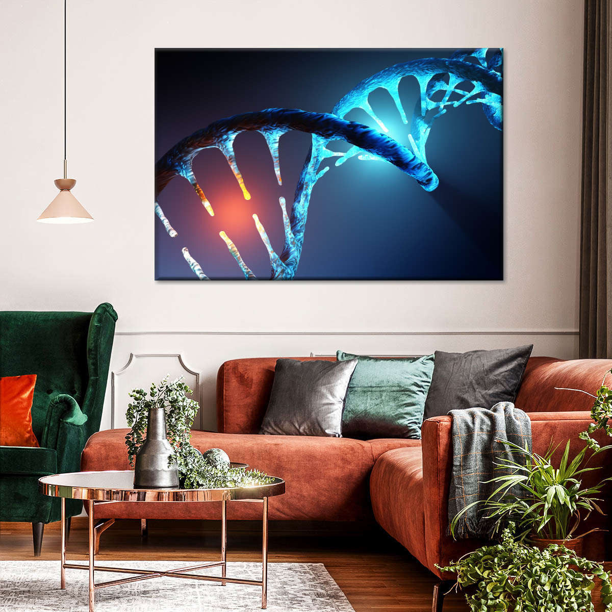 DNA Strand Wall Art - Image 3