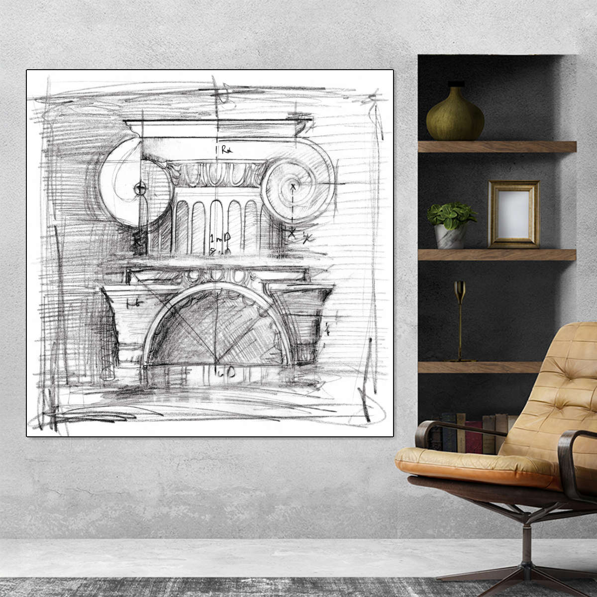 Drafting Elements I Wall Art - Image 7