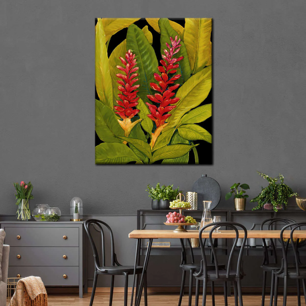 Dramatic Red Ginger Wall Art - Image 3