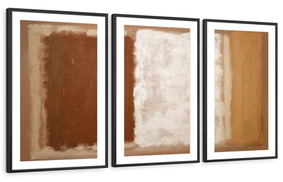 Earth Tone Abstract Wall Art - Image 13