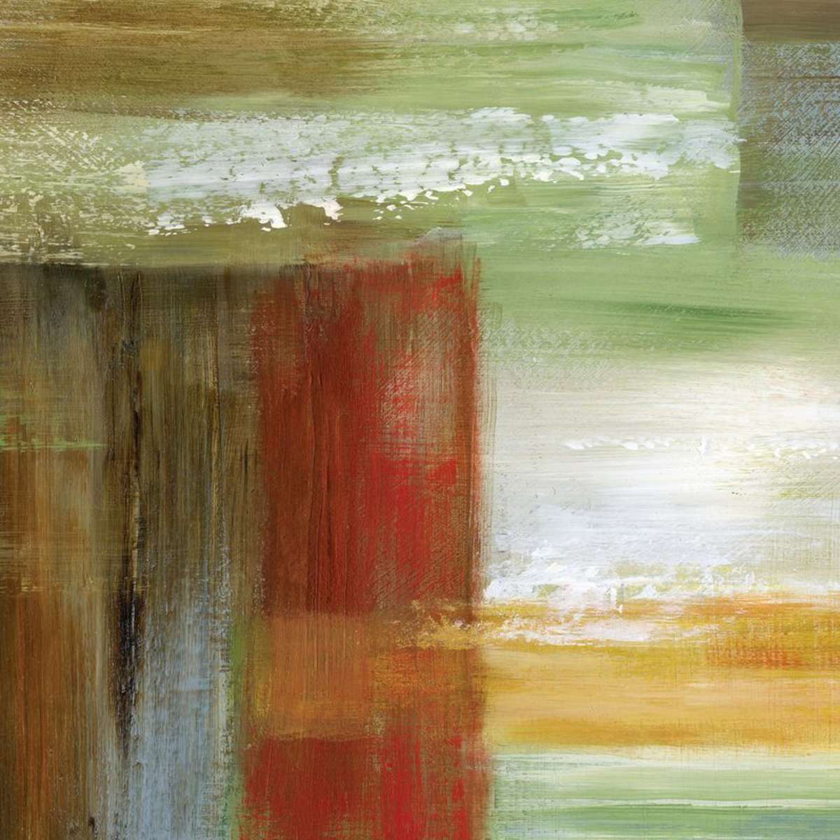 Earth Tone Abstract Wall Art - Image 2