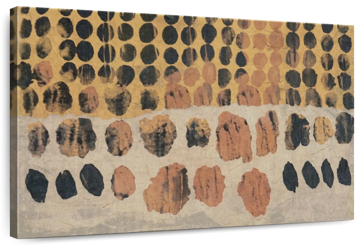 Earthy Dot Pattern Wall Art