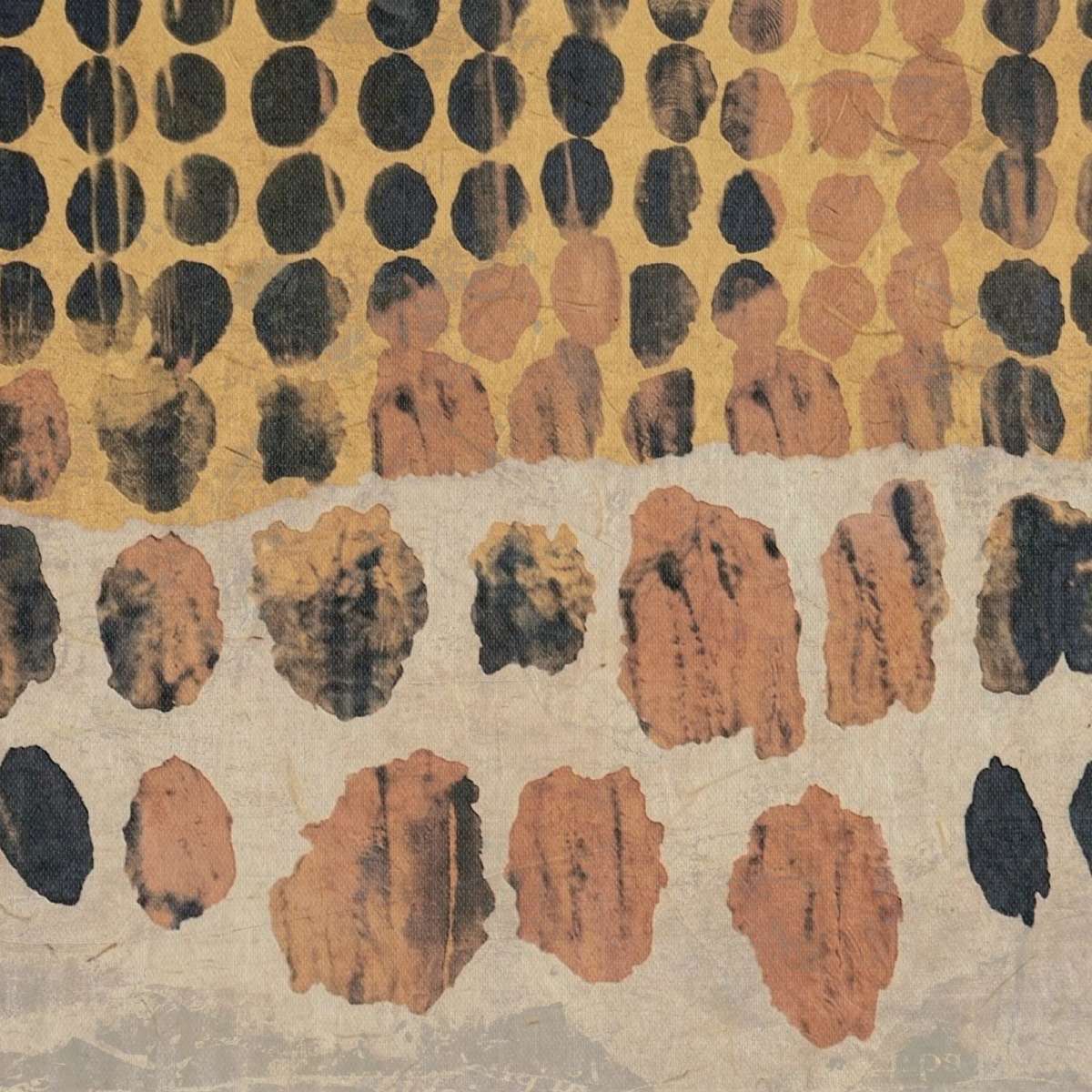 Earthy Dot Pattern Wall Art - Image 2