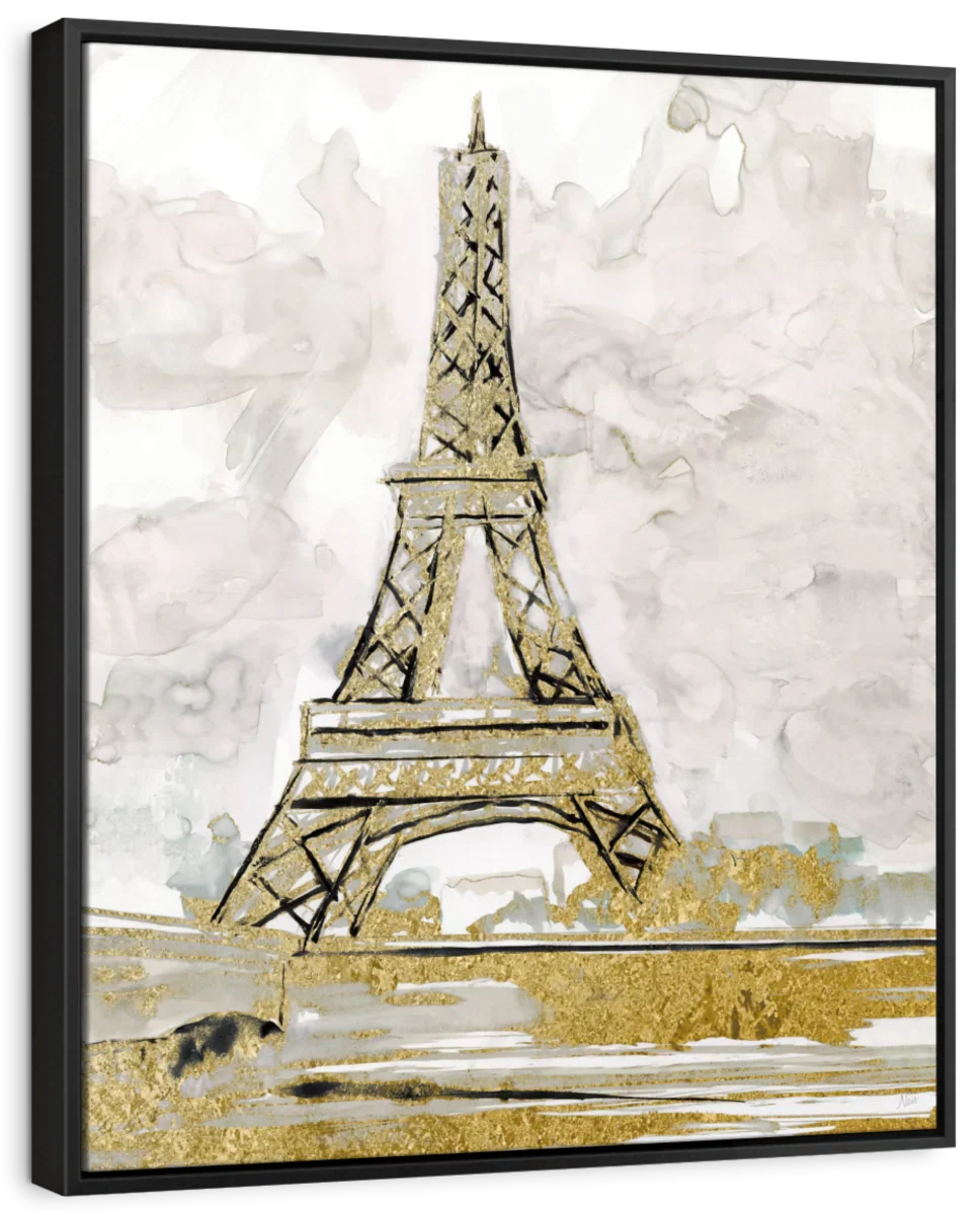 Eiffel Tower Glitz Wall Art - Image 6