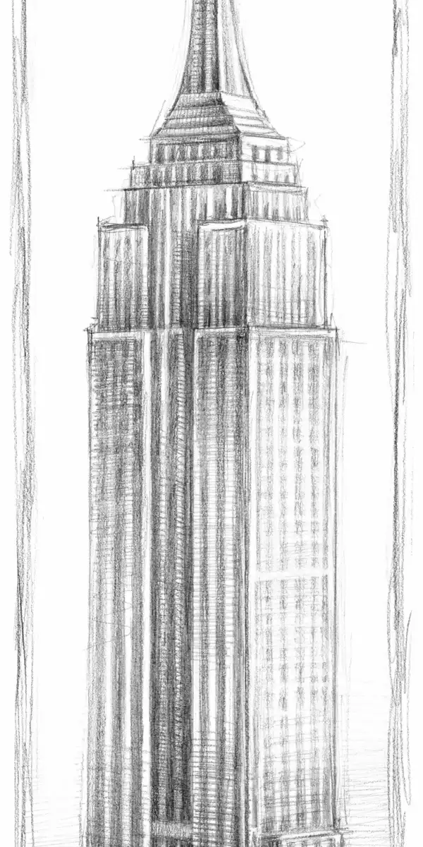 Empire Sketch Wall Art - Image 10