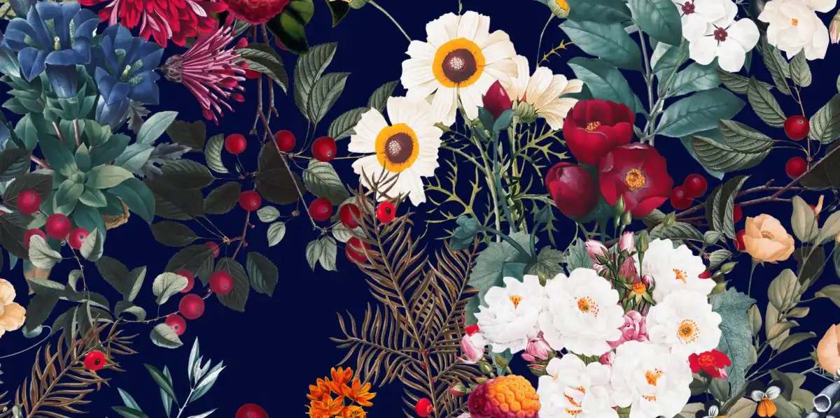 Enchanted Midnight Garden II Wall Art - Image 15