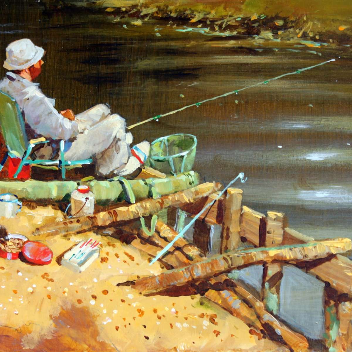 Expecting A Bite I Wall Art - Image 11