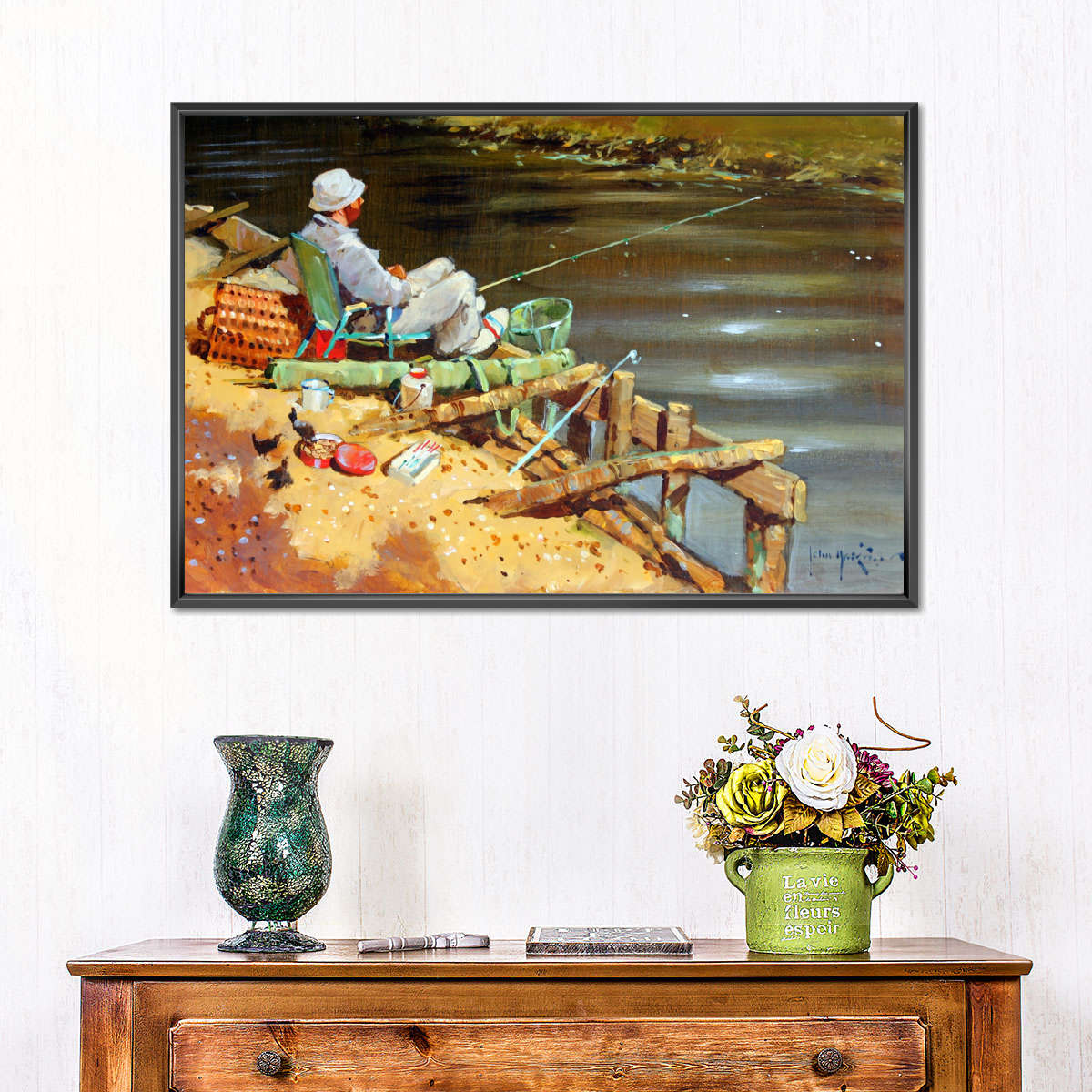 Expecting A Bite I Wall Art - Image 4