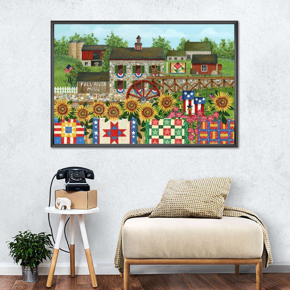 Fall River Mill Wall Art - Image 5