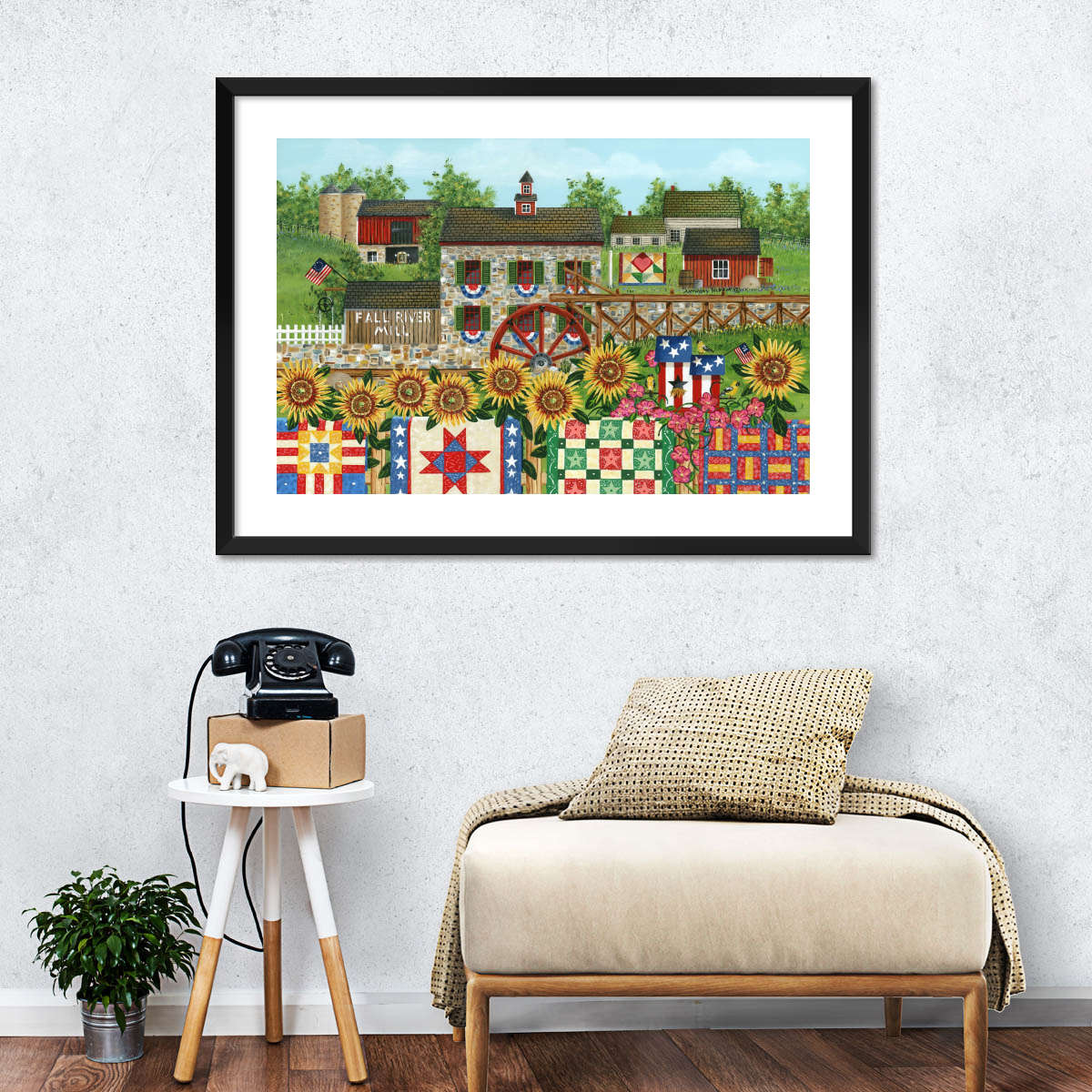 Fall River Mill Wall Art - Image 6