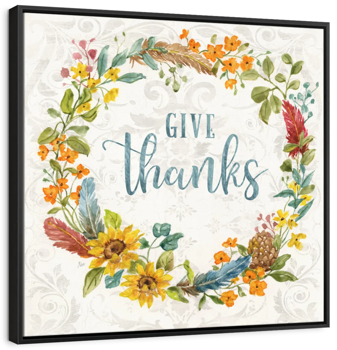 Fall Wreath Wall Art - Image 9