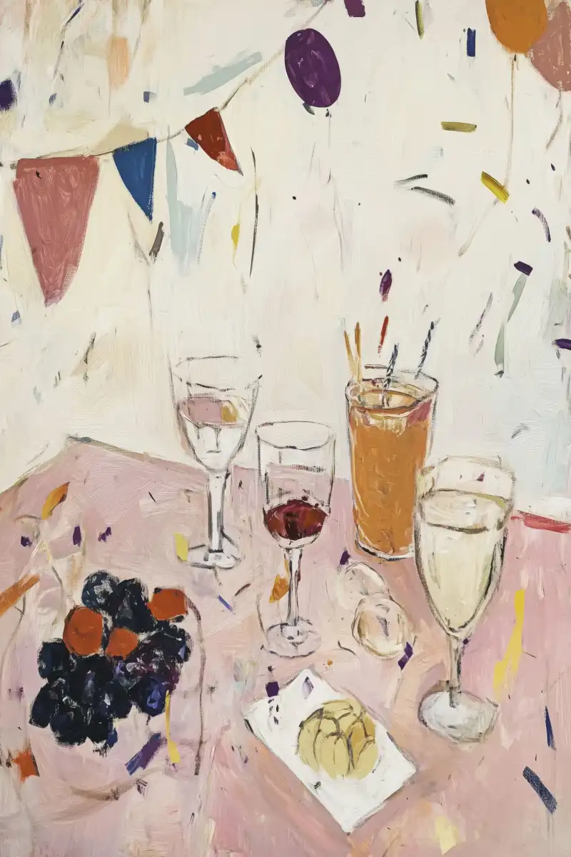 Festive Table Spread Wall Art - Image 12