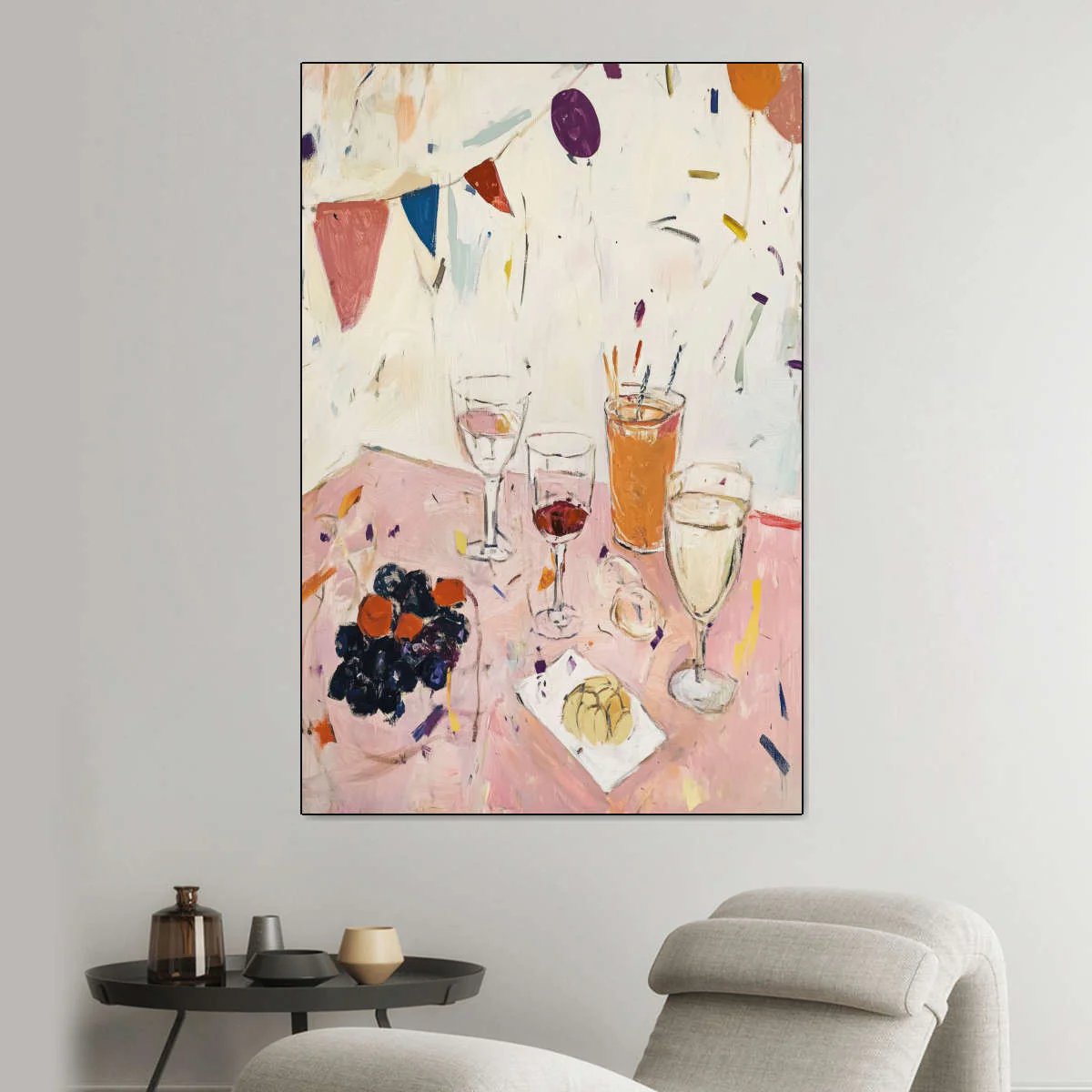 Festive Table Spread Wall Art - Image 7
