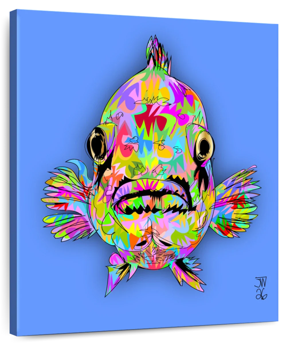 Fishy 2026 Wall Art - Image 2