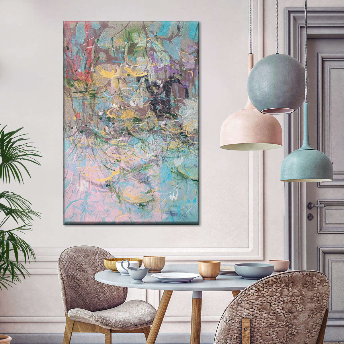 Fleurs d'Eau Wall Art - Image 3