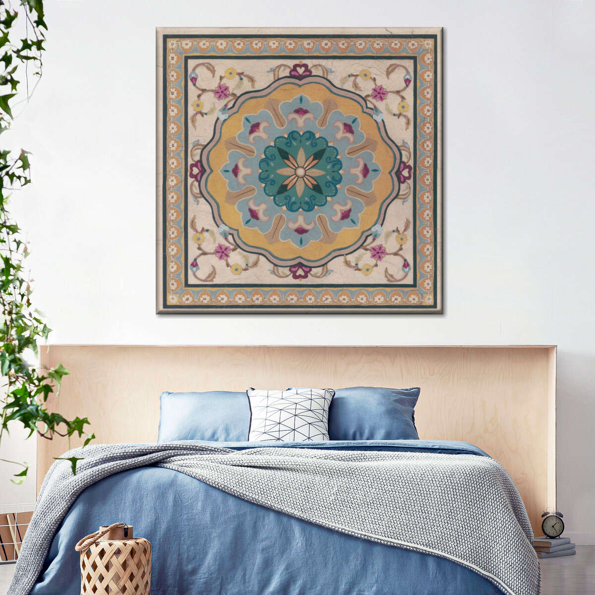 Floral Bazaar Tile III Wall Art - Image 4
