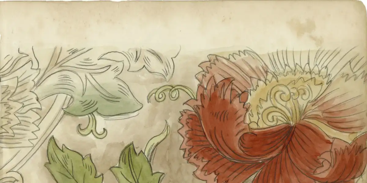 Floral Pattern Study II Wall Art - Image 14