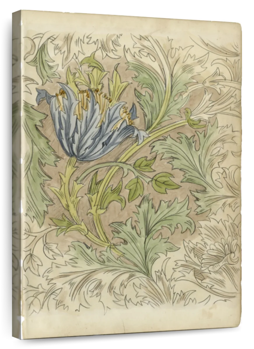 Floral Pattern Study III Wall Art - Image 2