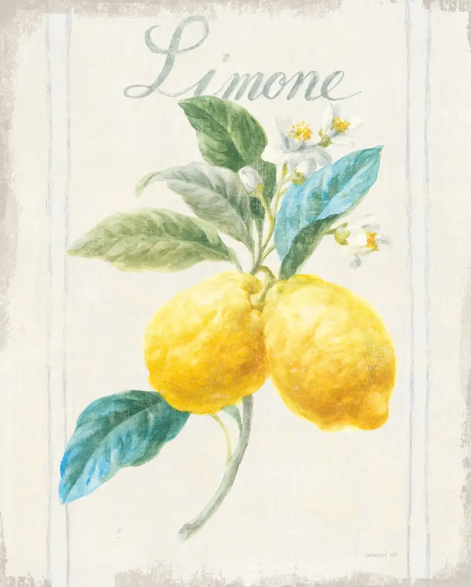 Floursack Lemon III v2 Wall Art - Image 9