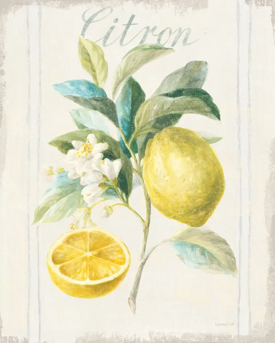 Floursack Lemon IV v2 Wall Art - Image 8