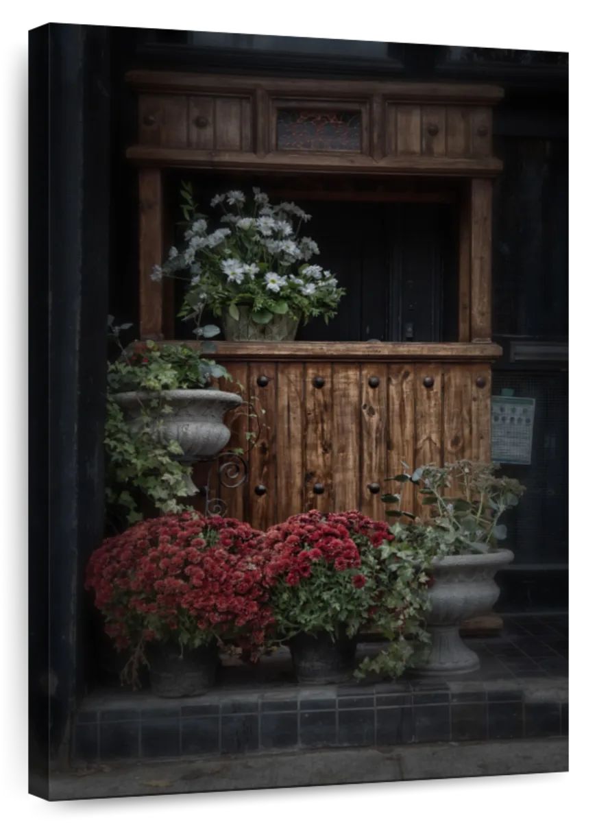 Flowered Doorway Wall Art