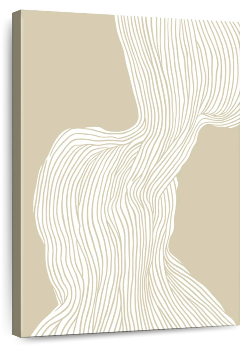 Flowing Linescape Wall Art