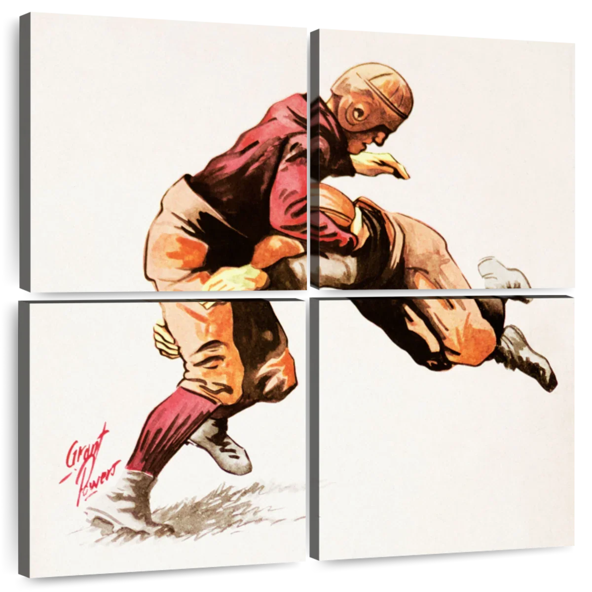 Fordham Vs Pitt Program 1935 Wall Art - Image 8