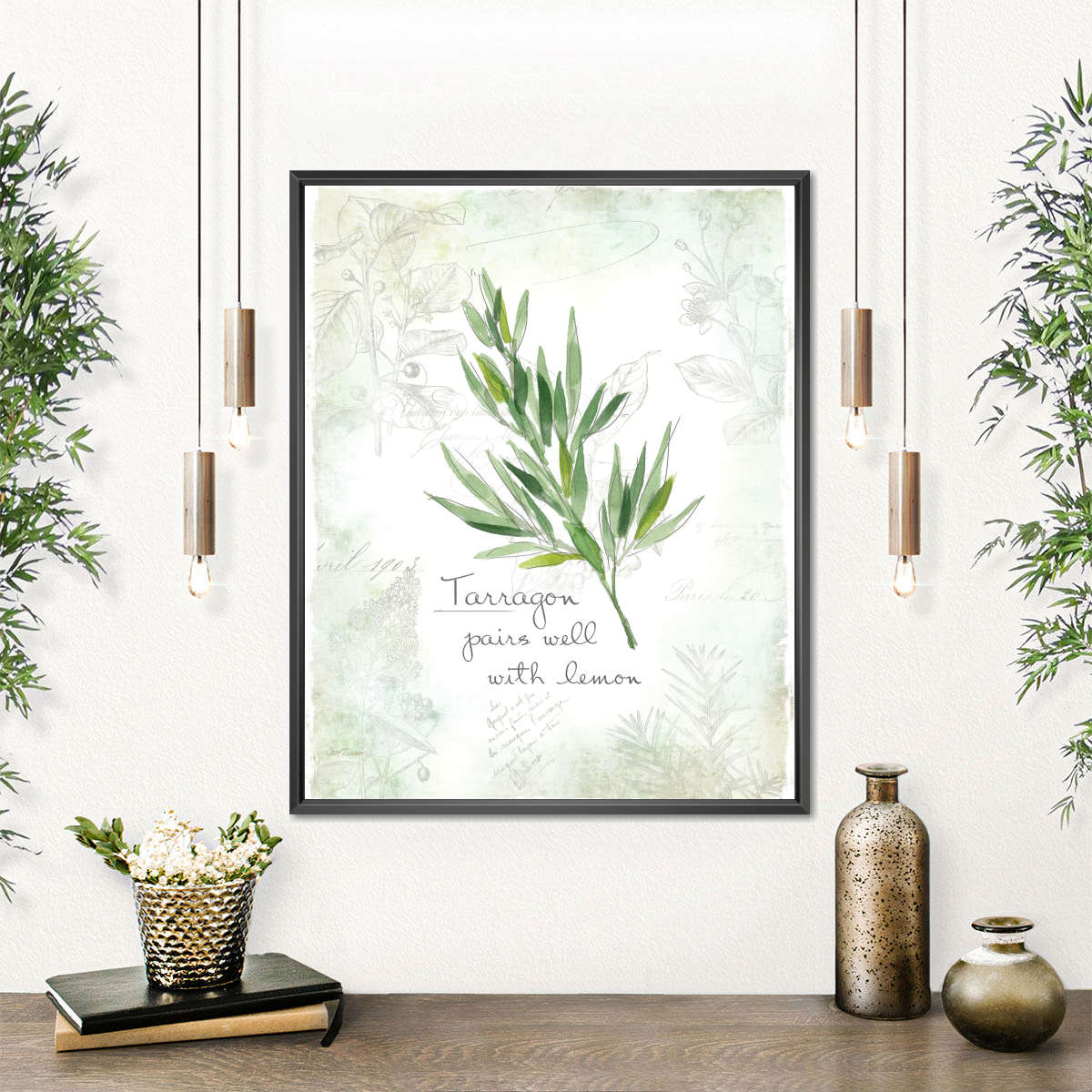 Fresh Tarragon Wall Art - Image 4