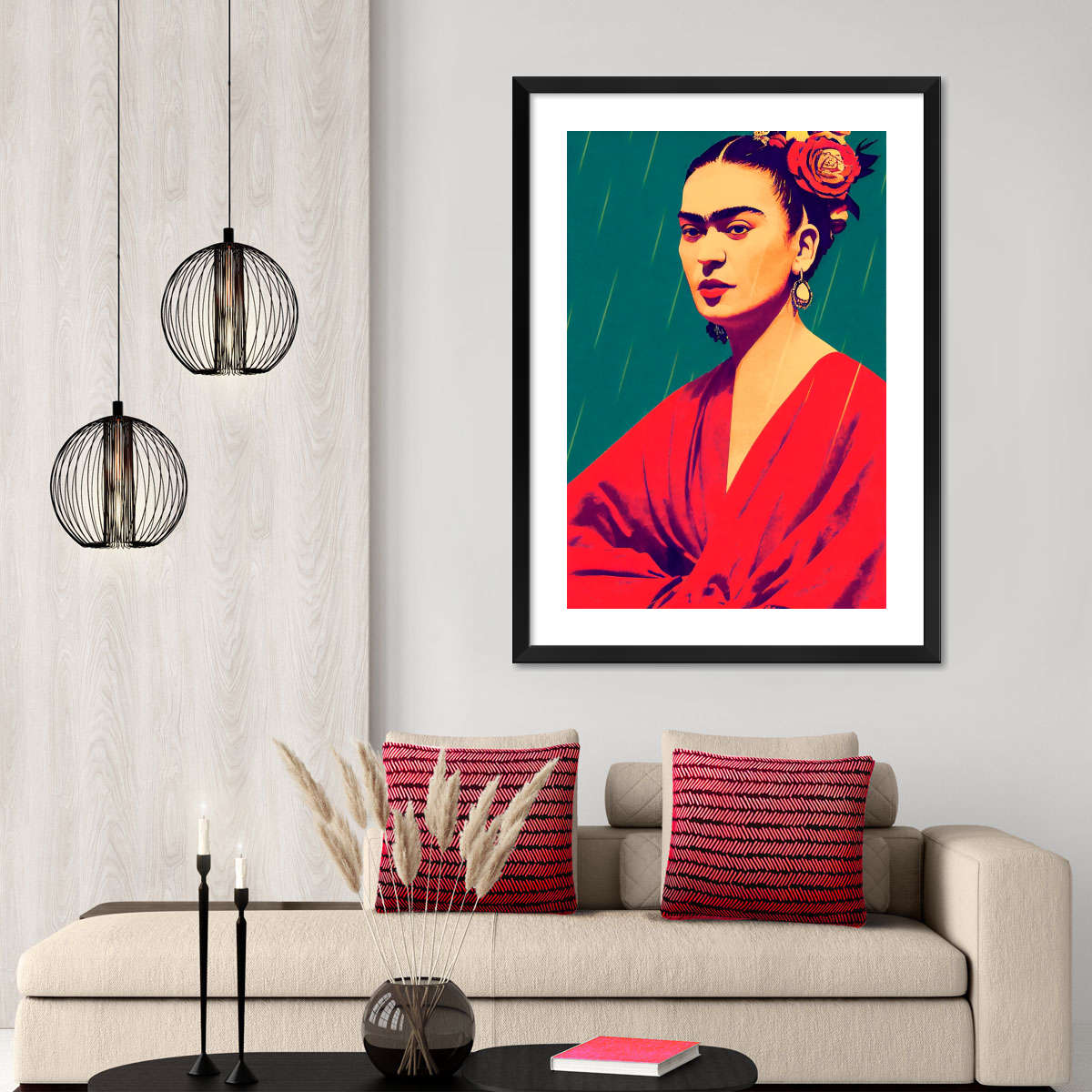 Frida's Bold Elegance Wall Art - Image 6