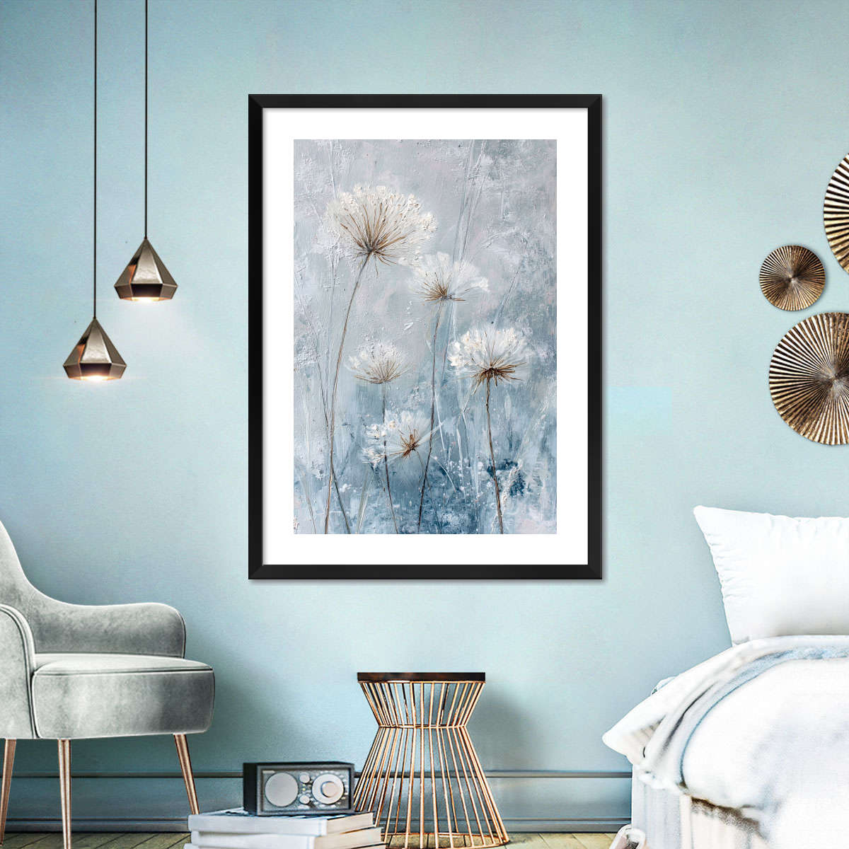 Frozen Dandelions Wall Art - Image 5