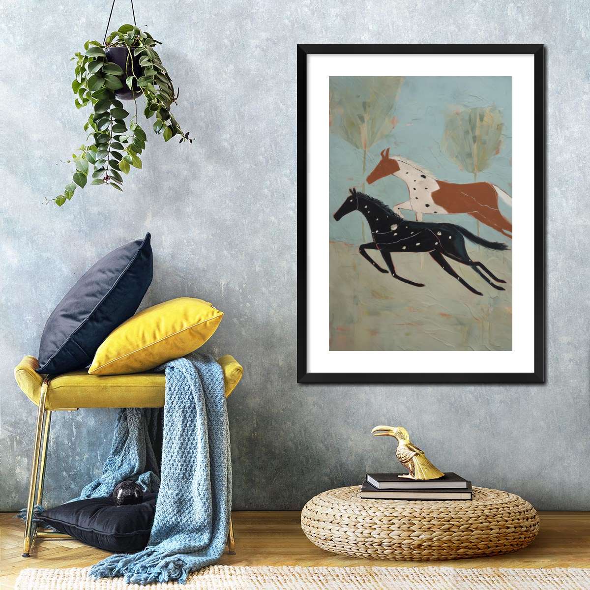 Galloping Horses II Wall Art - Image 6