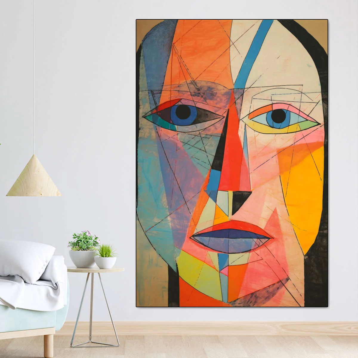 Geometric Reflection Wall Art - Image 7