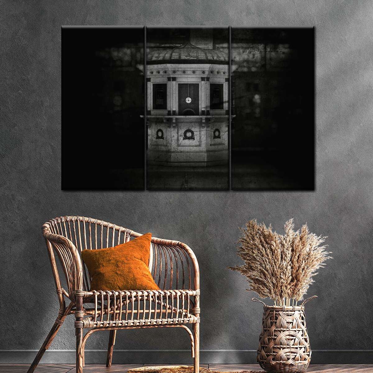 Geometric Wall Pattern Wall Art - Image 4