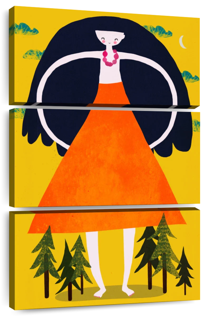 Giantess In The Woods Wall Art - Image 8