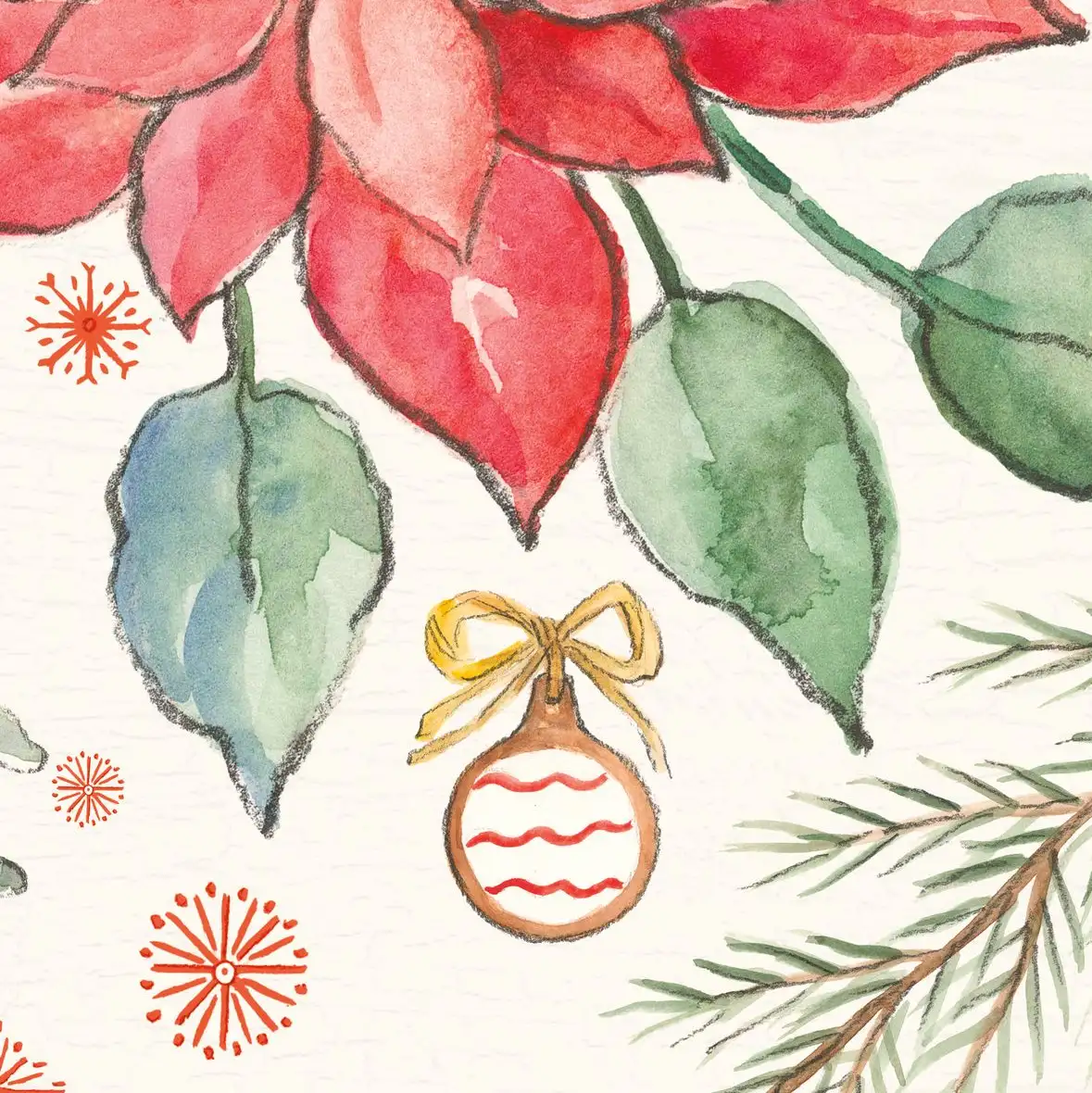 Gingerbread Christmas Pattern VIA Wall Art - Image 29