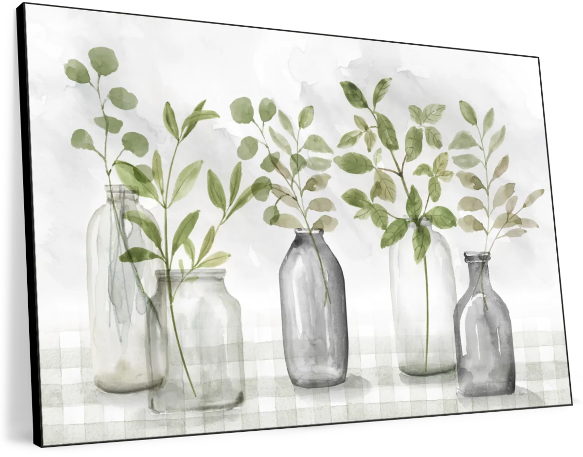Gingham & Foliage Wall Art - Image 15