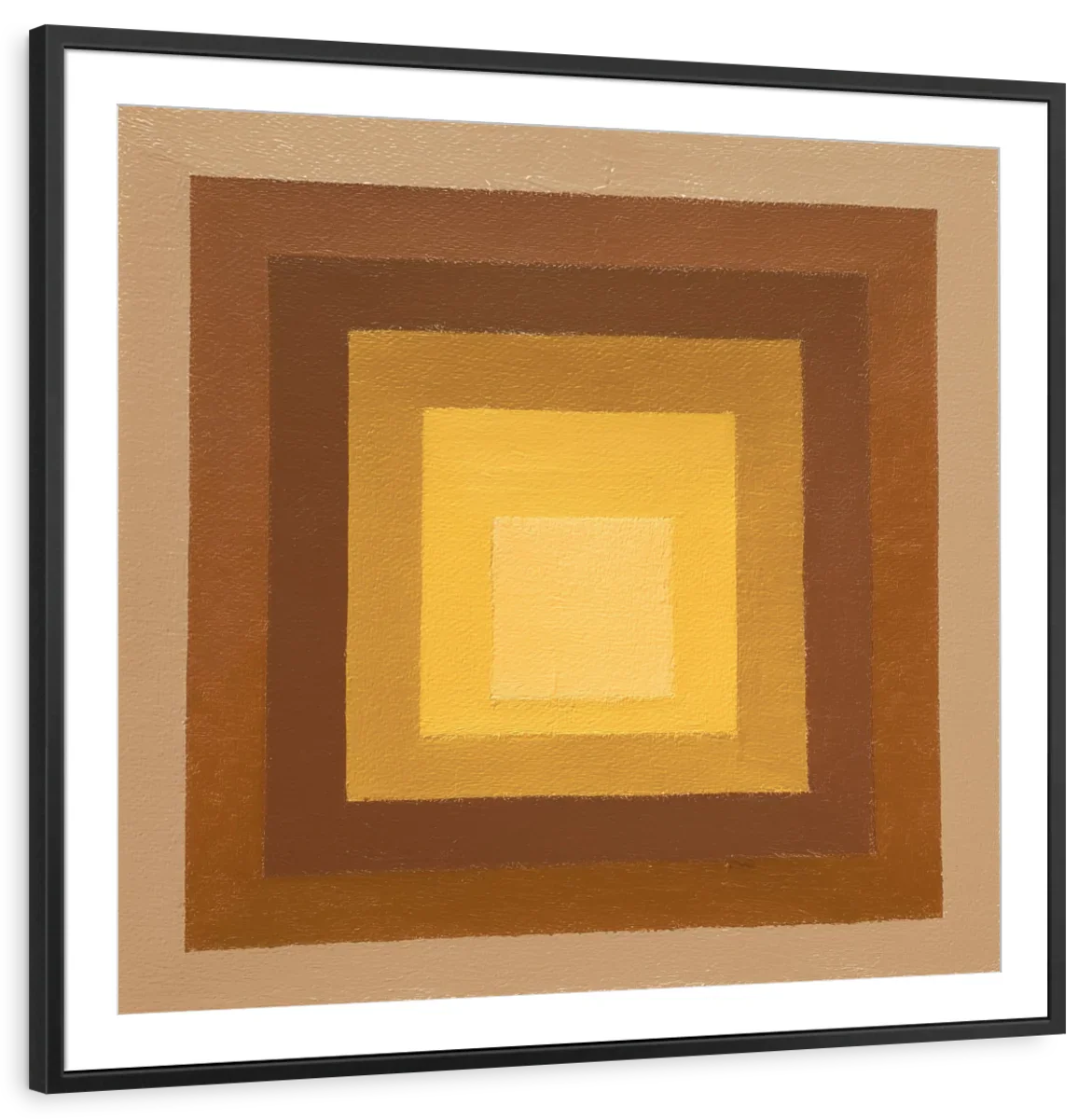 Golden Square Abstract Wall Art - Image 10