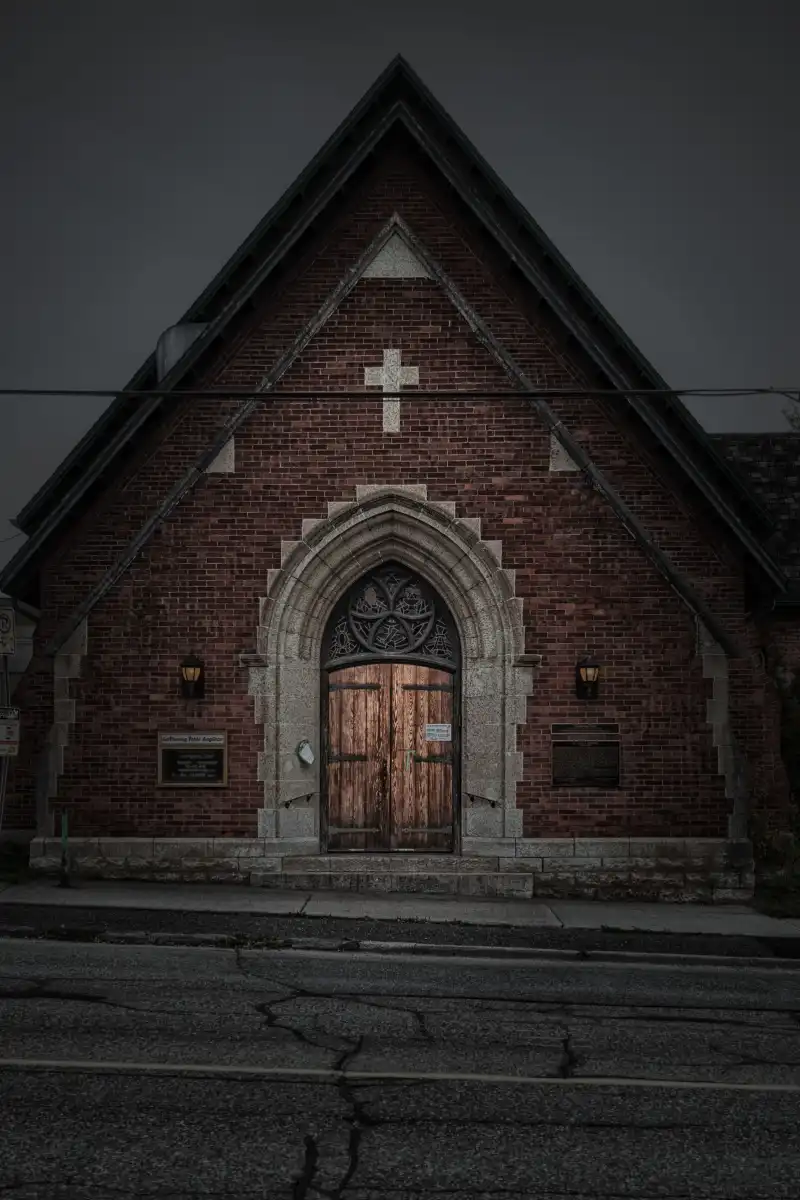 Gothic Brick Chapel Wall Art - Image 13
